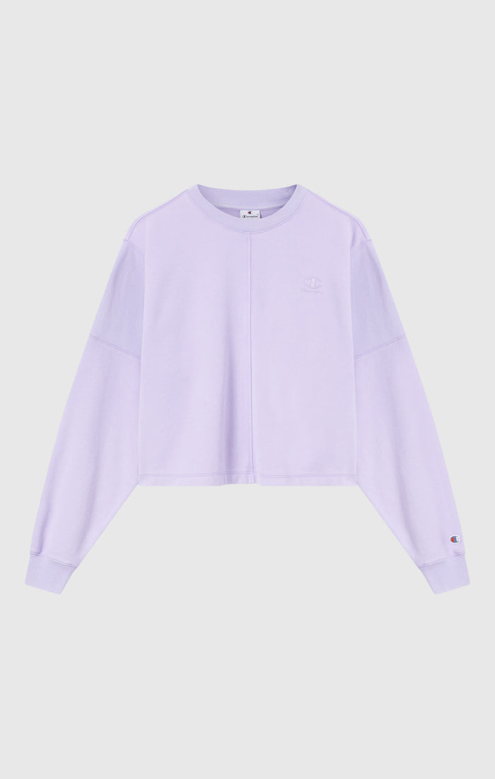 Women’s Washed Effect Crewneck Sweatshirt Icons