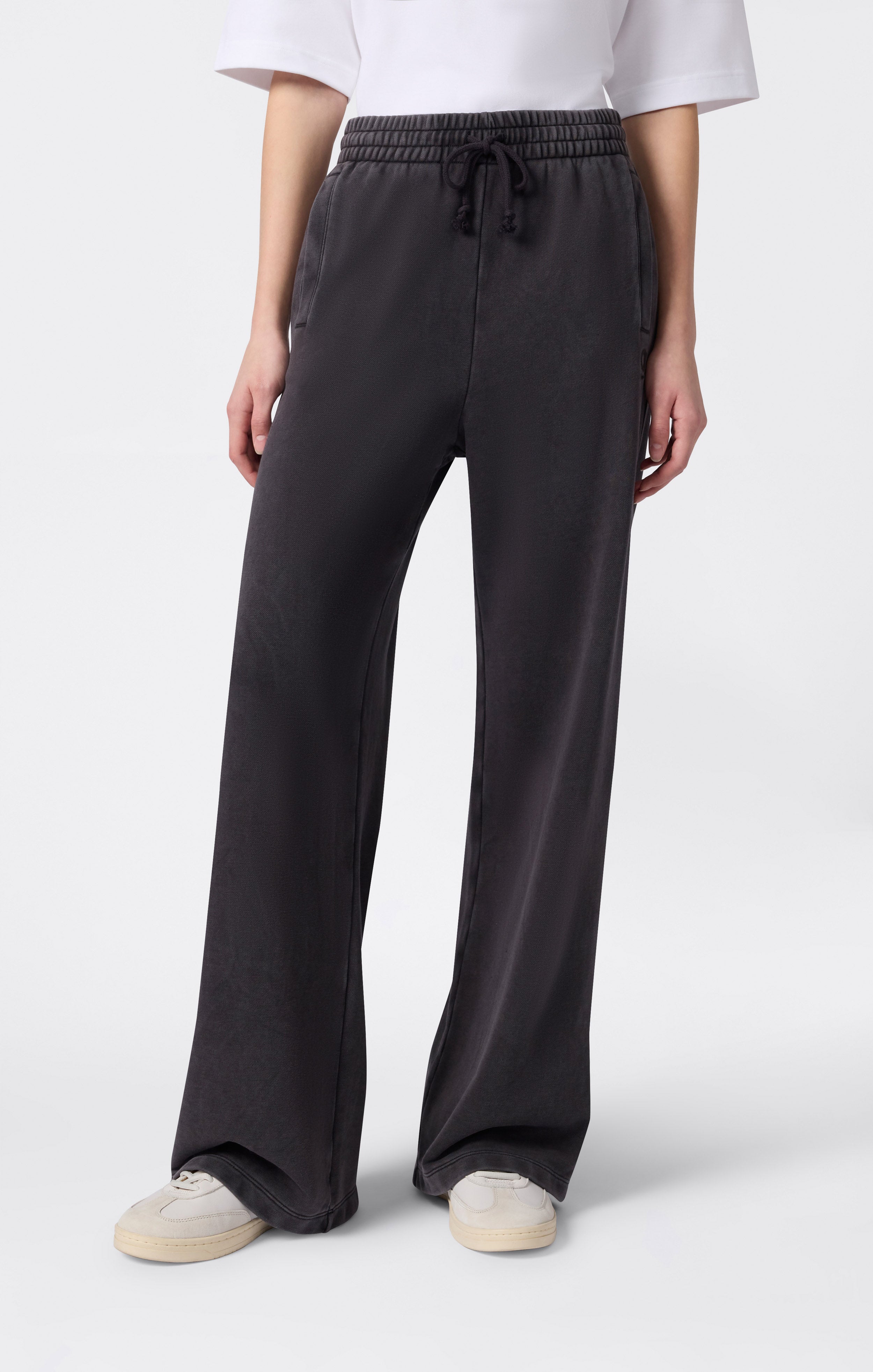 Women’s Washed Effect Wide Leg Pants Icons