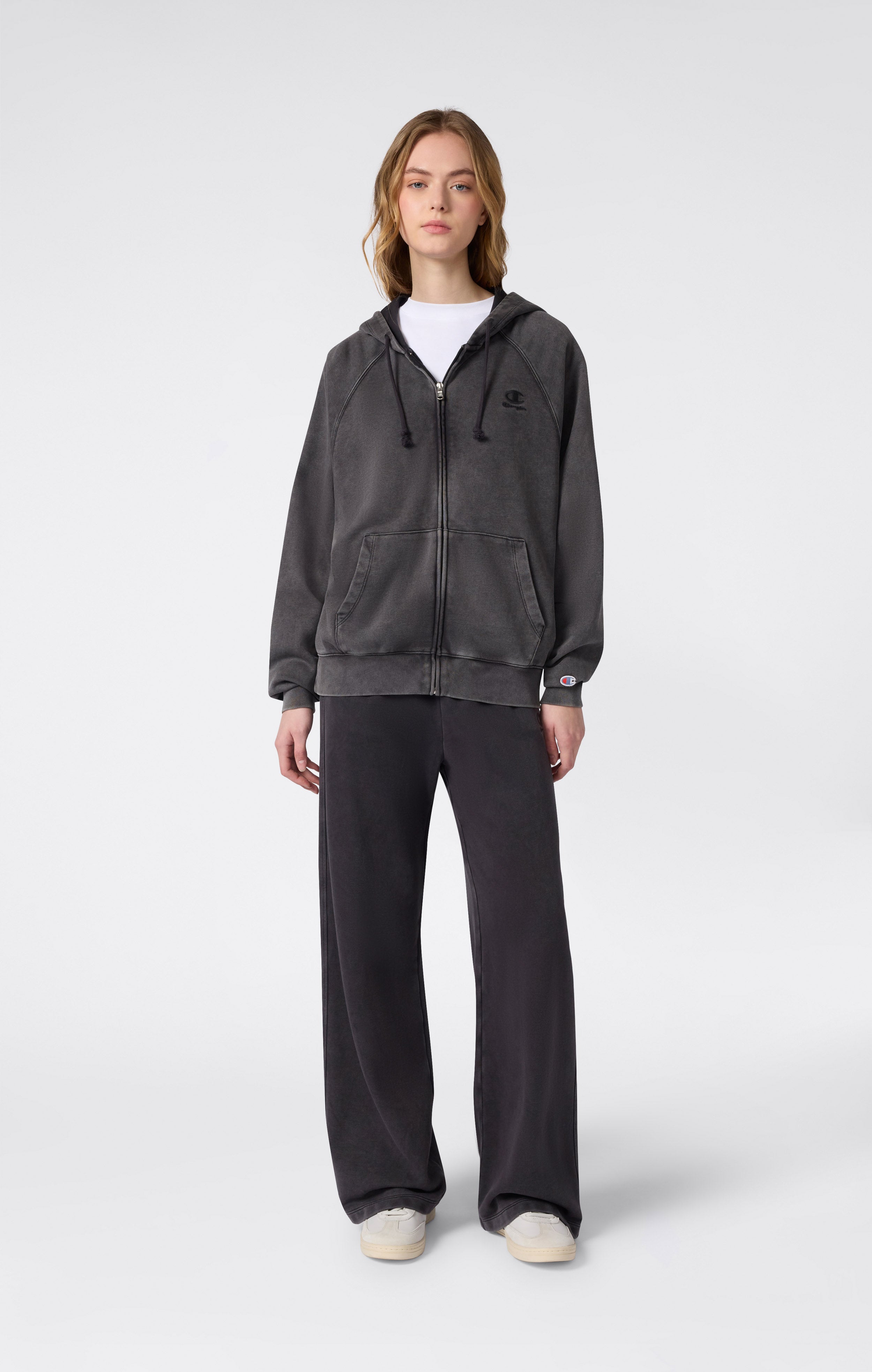 Women’s Washed Effect Wide Leg Pants Icons