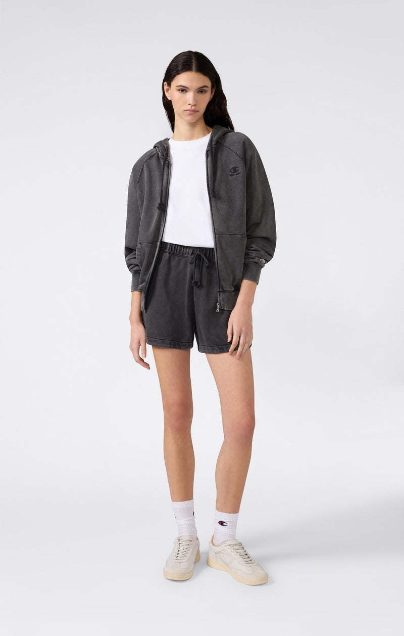 Short effet délavé pour femme Icons