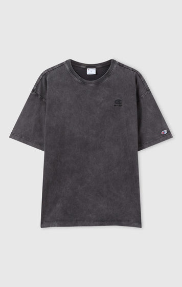 Women’s Washed Effect Crewneck T-Shirt Icons