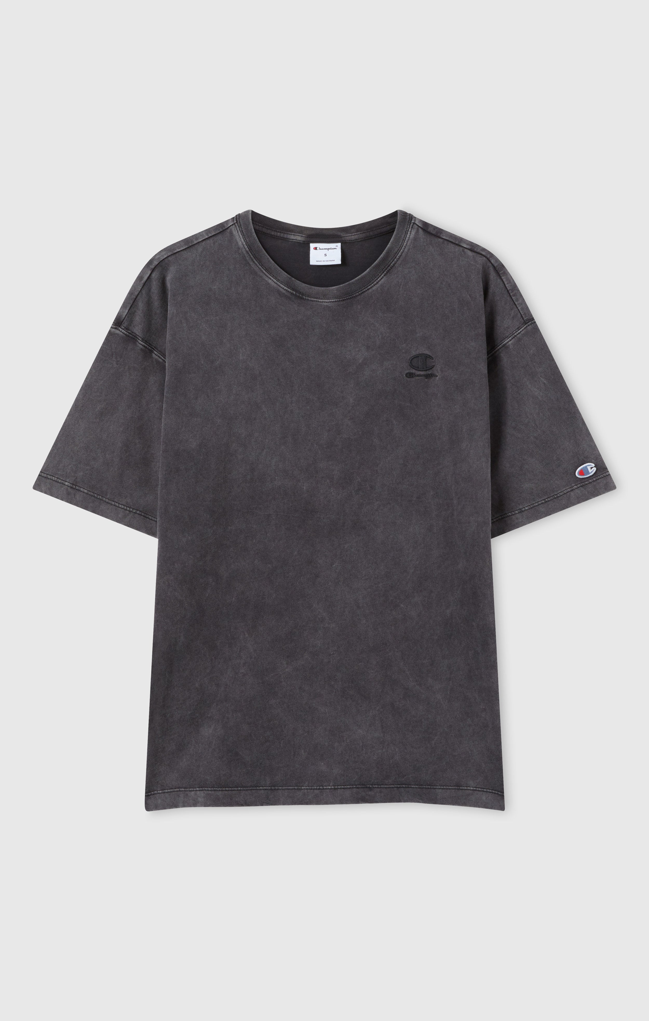 T-shirt col rond effet délavé pour femme Icons