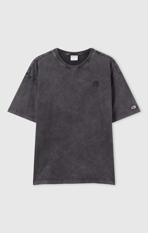 T-shirt col rond effet délavé pour femme Icons