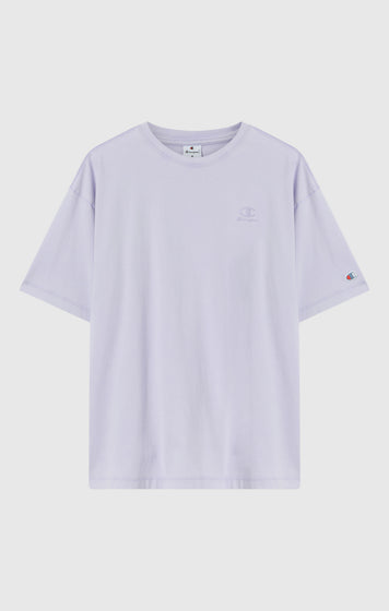 Women’s Washed Effect Crewneck T-Shirt Icons