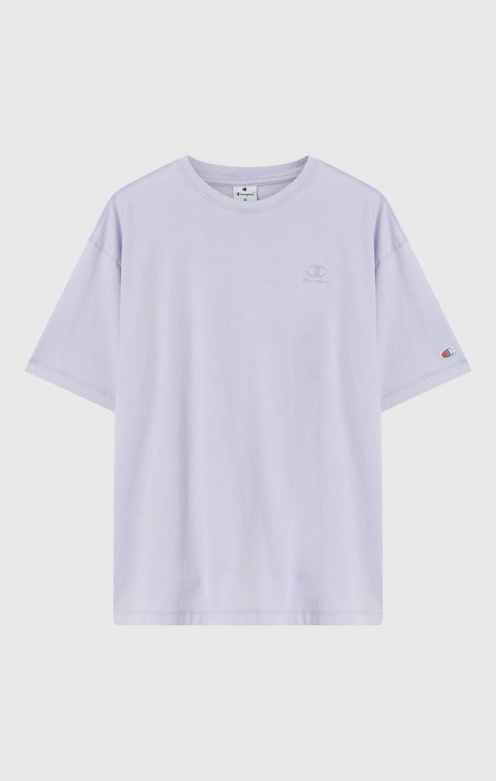 Damen Crewneck T-Shirt im Washed-Look Icons