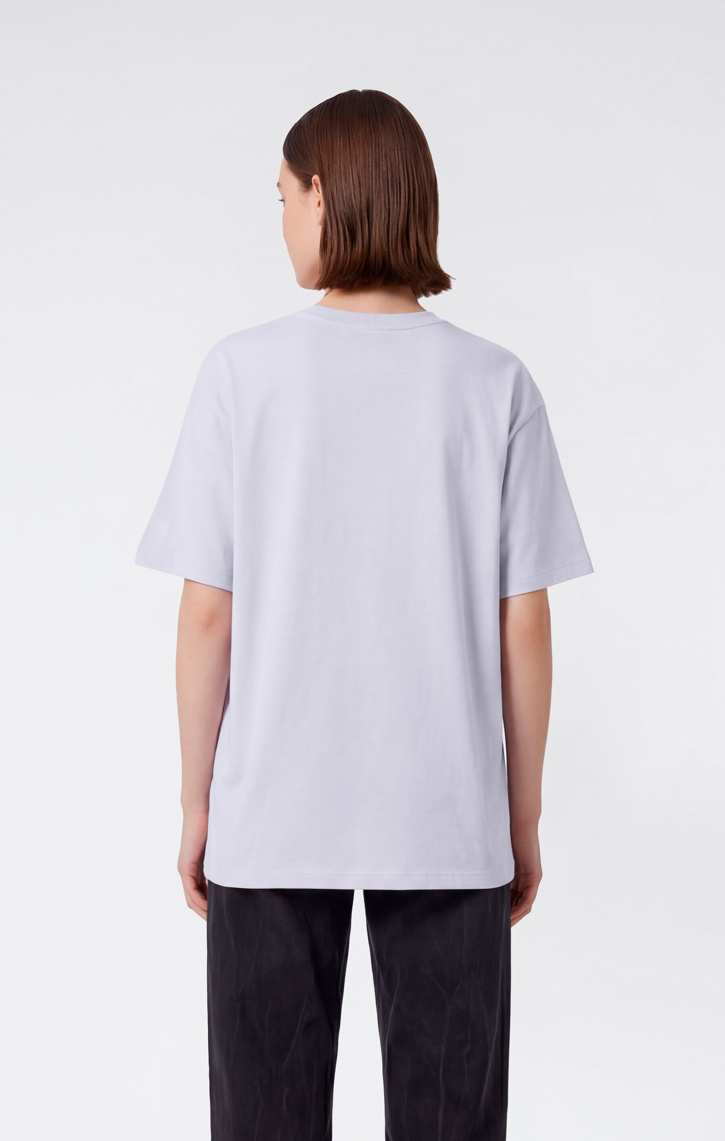 Damen Crewneck T-Shirt im Washed-Look Icons