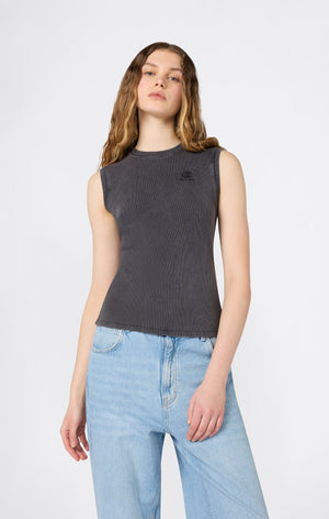 Women’s Washed Effect Tank Top Icons