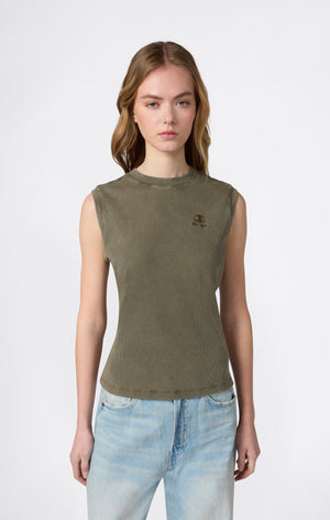 Women’s Washed Effect Tank Top Icons