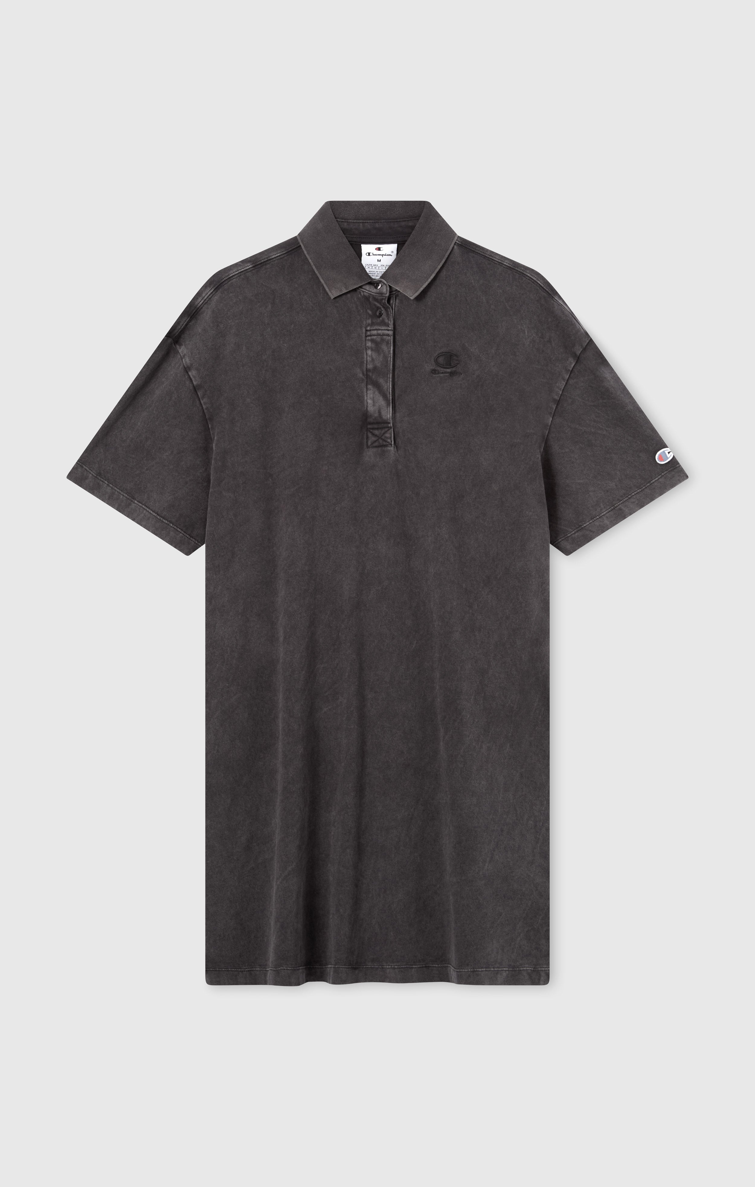 Robe polo effet délavé pour femme Icons