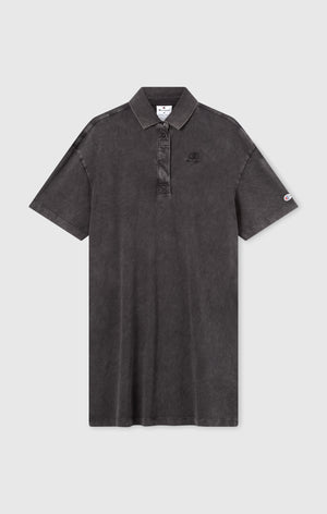 Robe polo effet délavé pour femme Icons