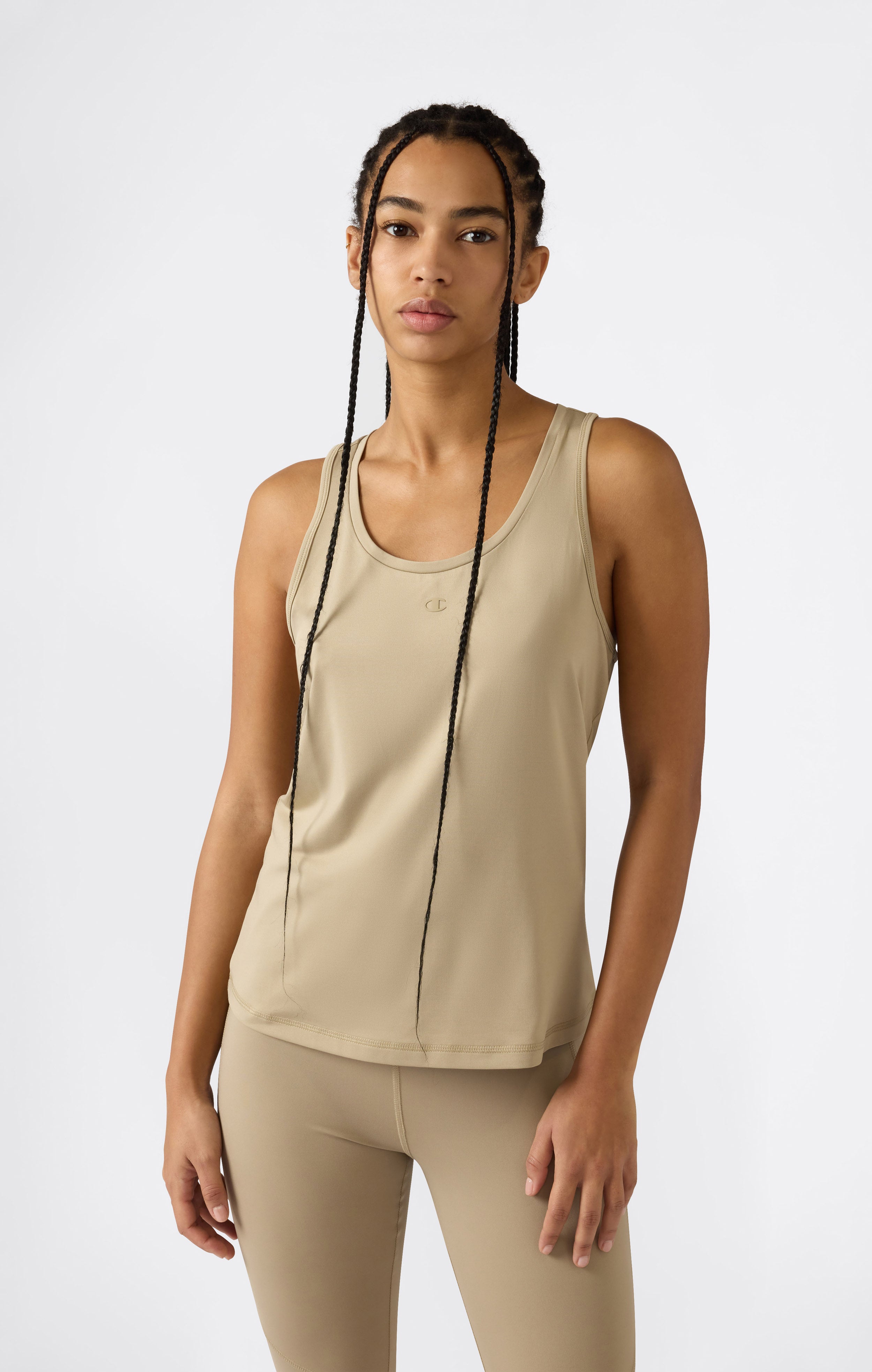 Camiseta Deportiva de Tirantes Stretch para Mujer
