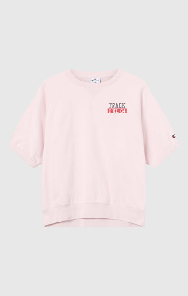 Women’s Short Sleeve Crewneck Sweatshirt with Graphic