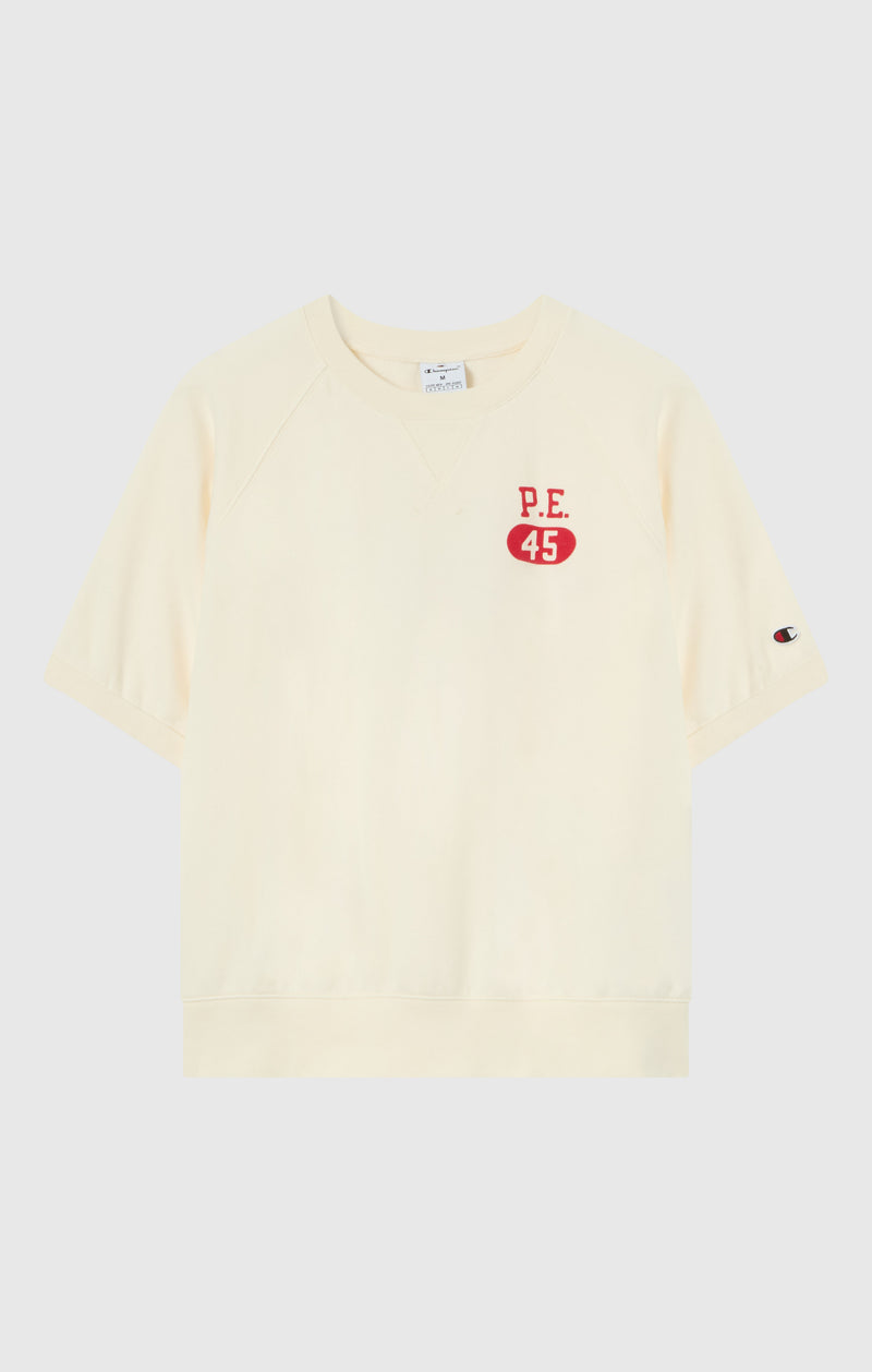 Women’s Short Sleeve Crewneck Sweatshirt with Graphic