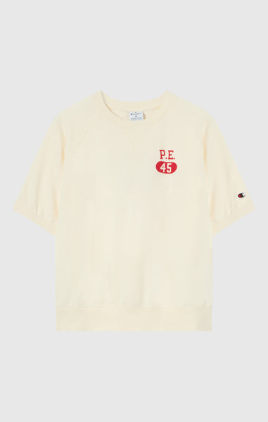 Women’s Short Sleeve Crewneck Sweatshirt with Graphic