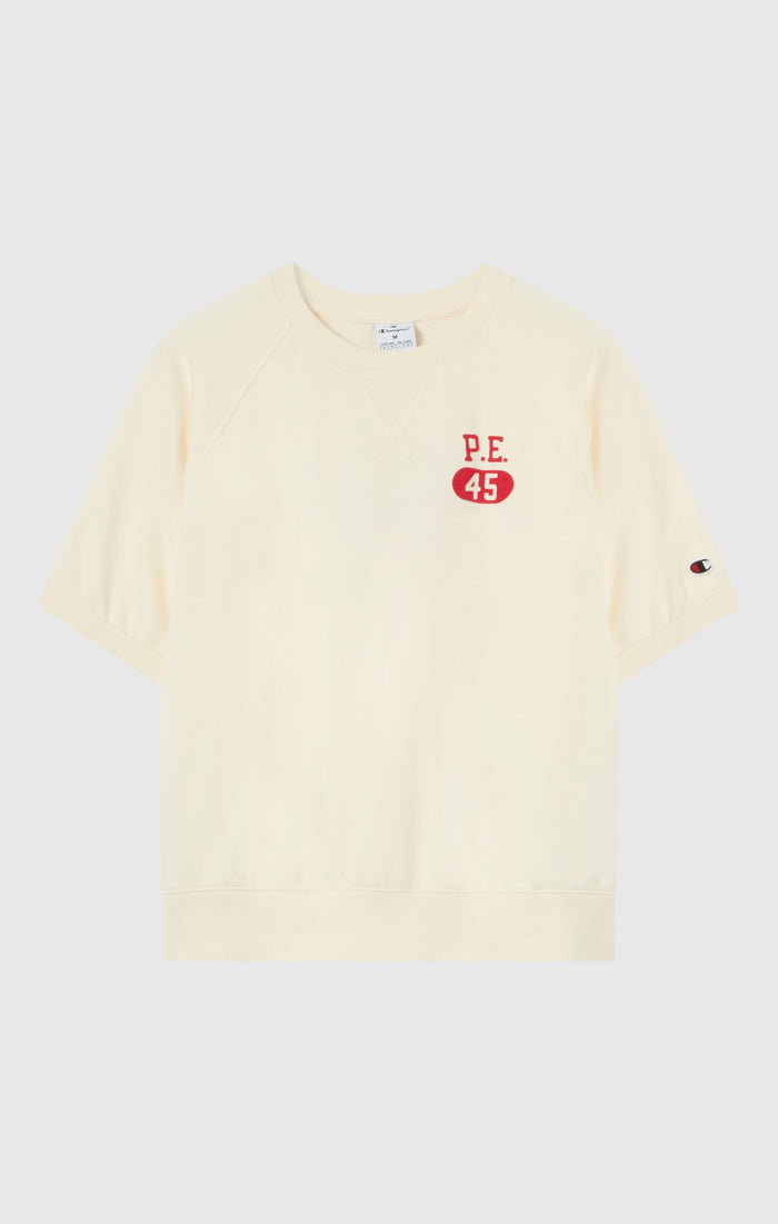 Women’s Short Sleeve Crewneck Sweatshirt with Graphic