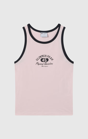 Damen Ringer Tanktop mit Grafik