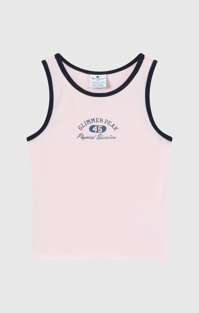 Débardeur Ringer avec Graphique pour Femme