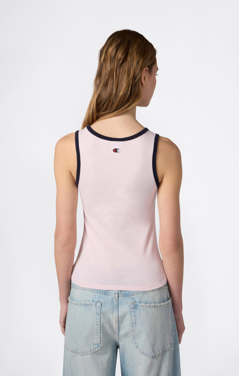 Débardeur Ringer avec Graphique pour Femme