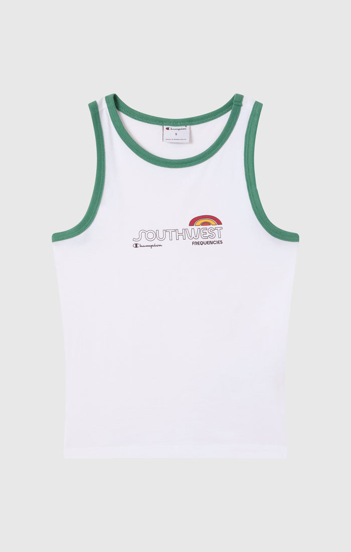 Women’s Ringer Tank Top with Graphic
