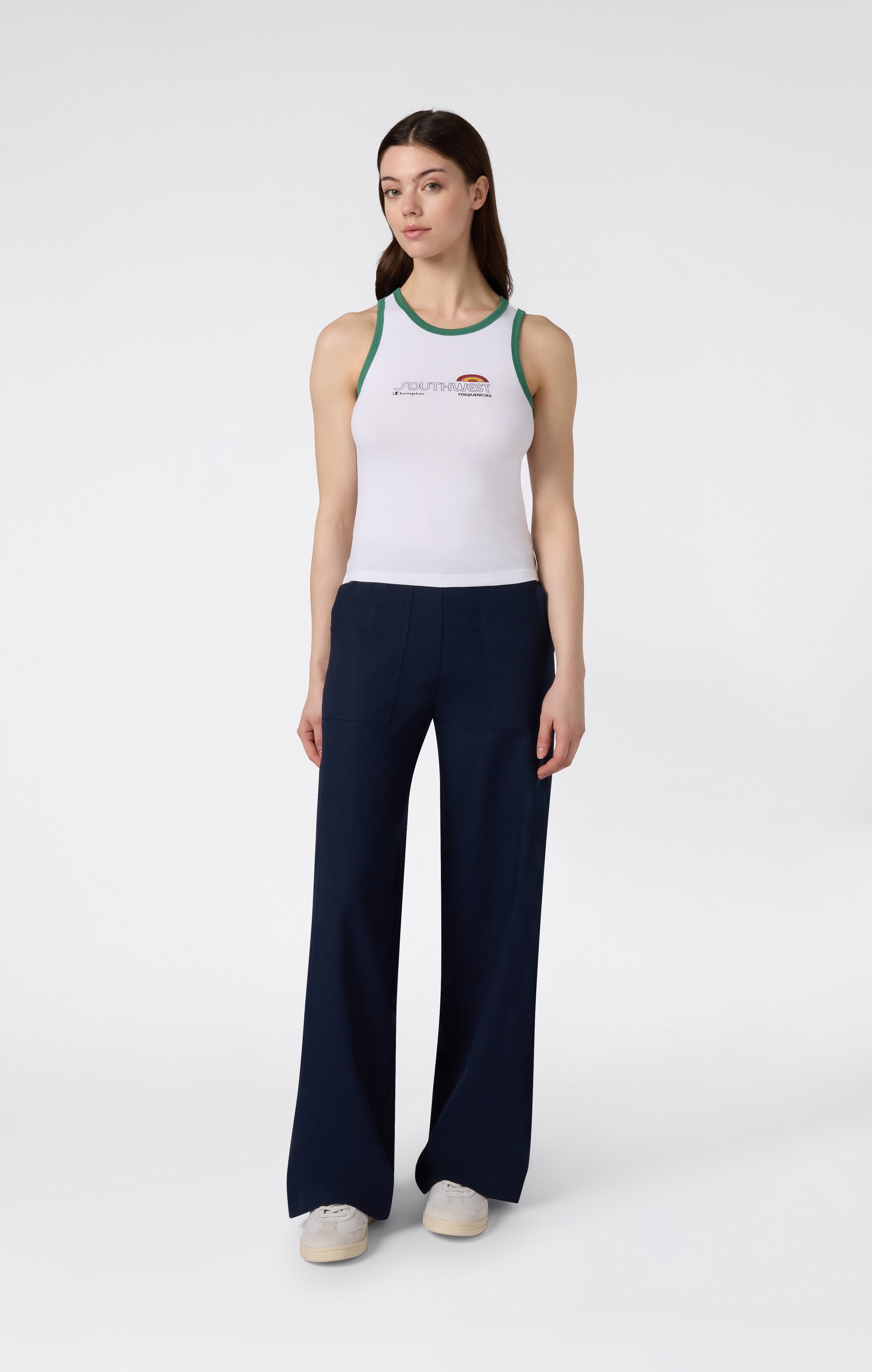 Women’s Ringer Tank Top with Graphic