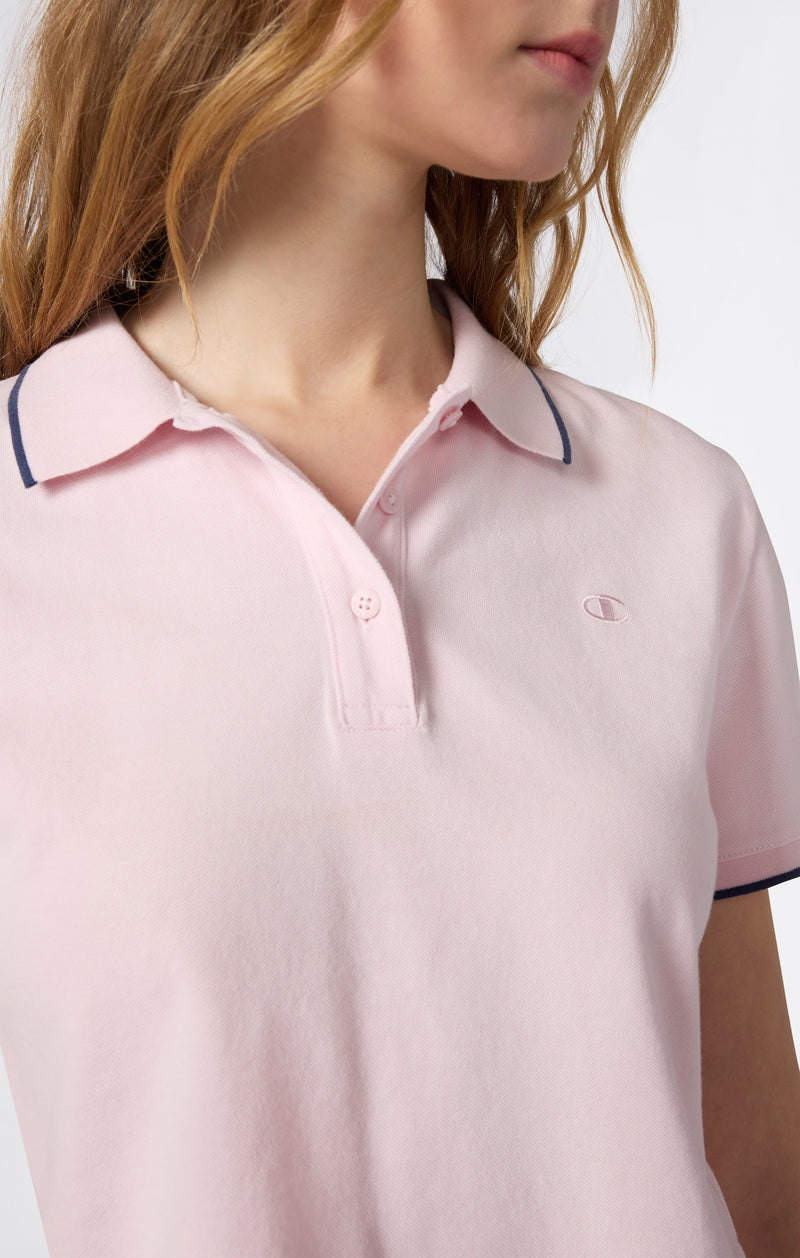 Polo Crop pour Femme