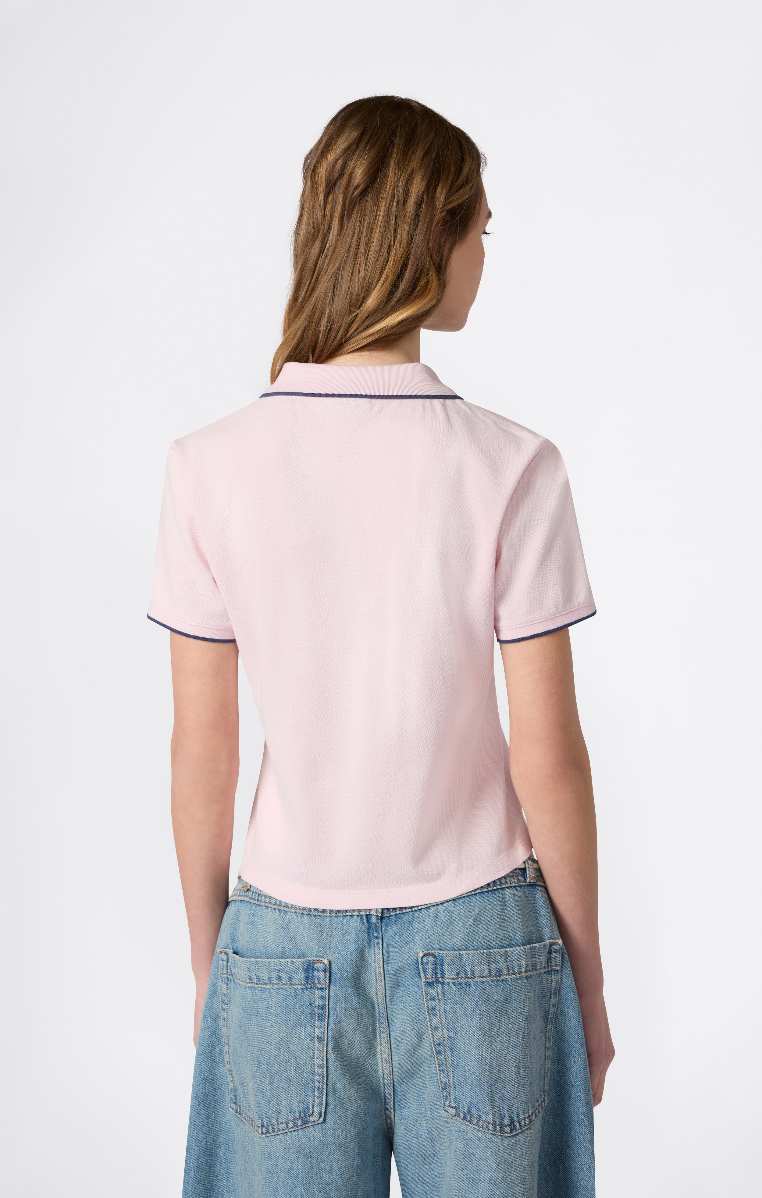 Polo Crop pour Femme