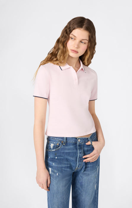 Women’s Cropped Polo Shirt