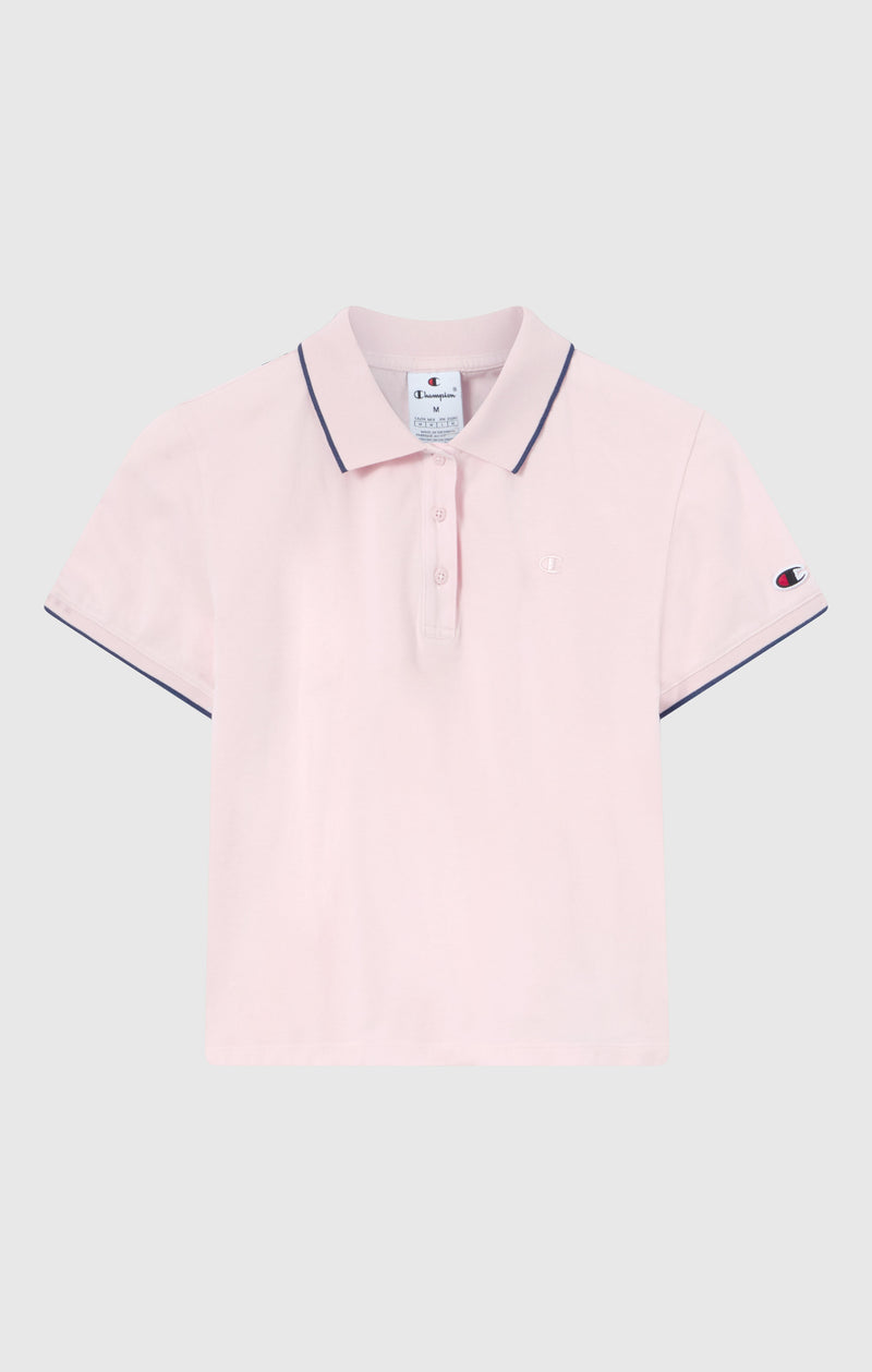 Polo Crop pour Femme