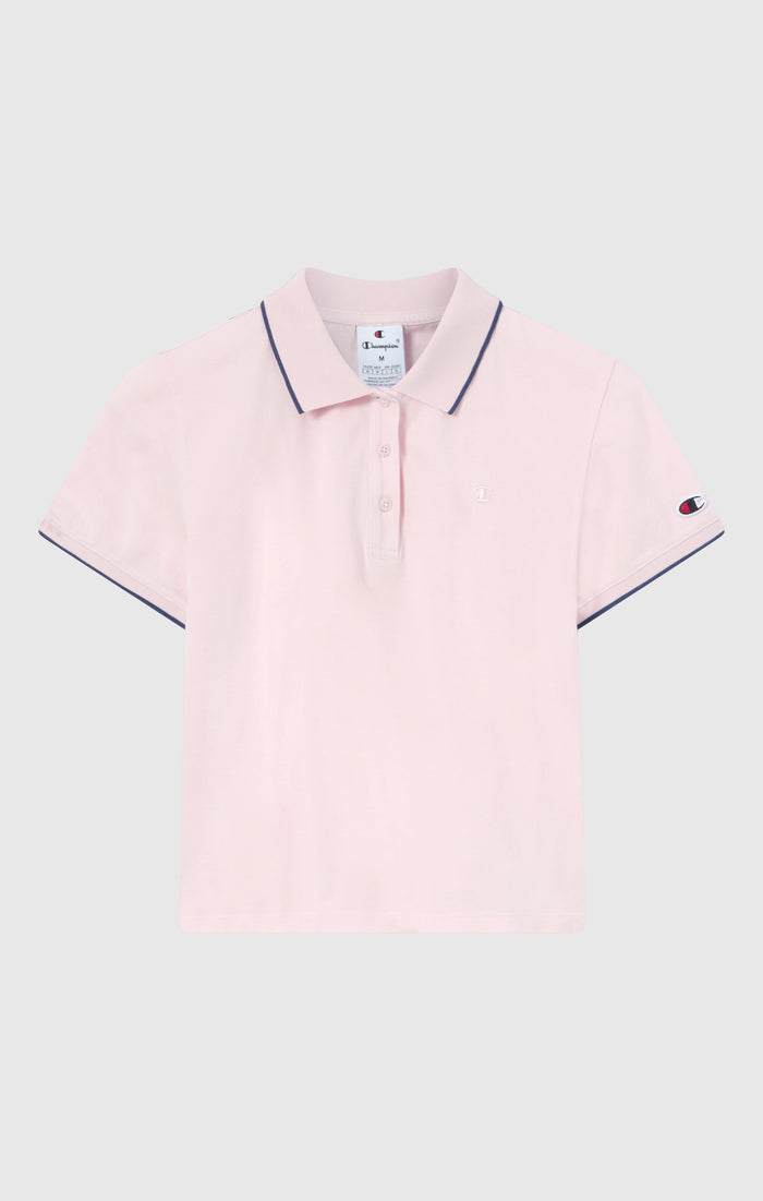 Polo Crop pour Femme