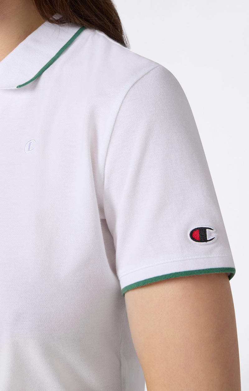Polo Crop pour Femme