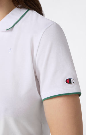 Polo Crop pour Femme