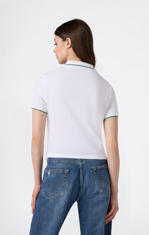 Polo Crop pour Femme