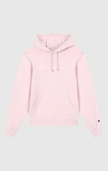 Sweat Léger à Capuche avec Maxi Logo Ton sur Ton Brodé pour Femme Icons