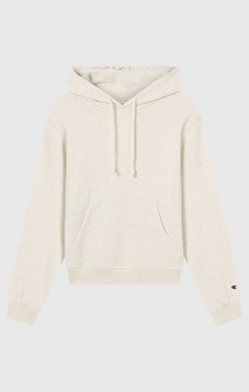 Leichter Damen Hoodie mit ton-in-ton gesticktem „C“-Logo Icons