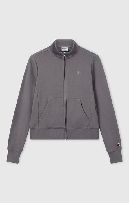 Sweat Léger avec Zip Intégral et Logo “C” Ton sur Ton Brodé pour Femme Icons