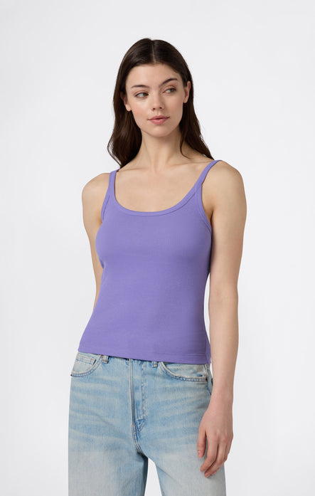 Débardeur en côte stretch pour femme Icons