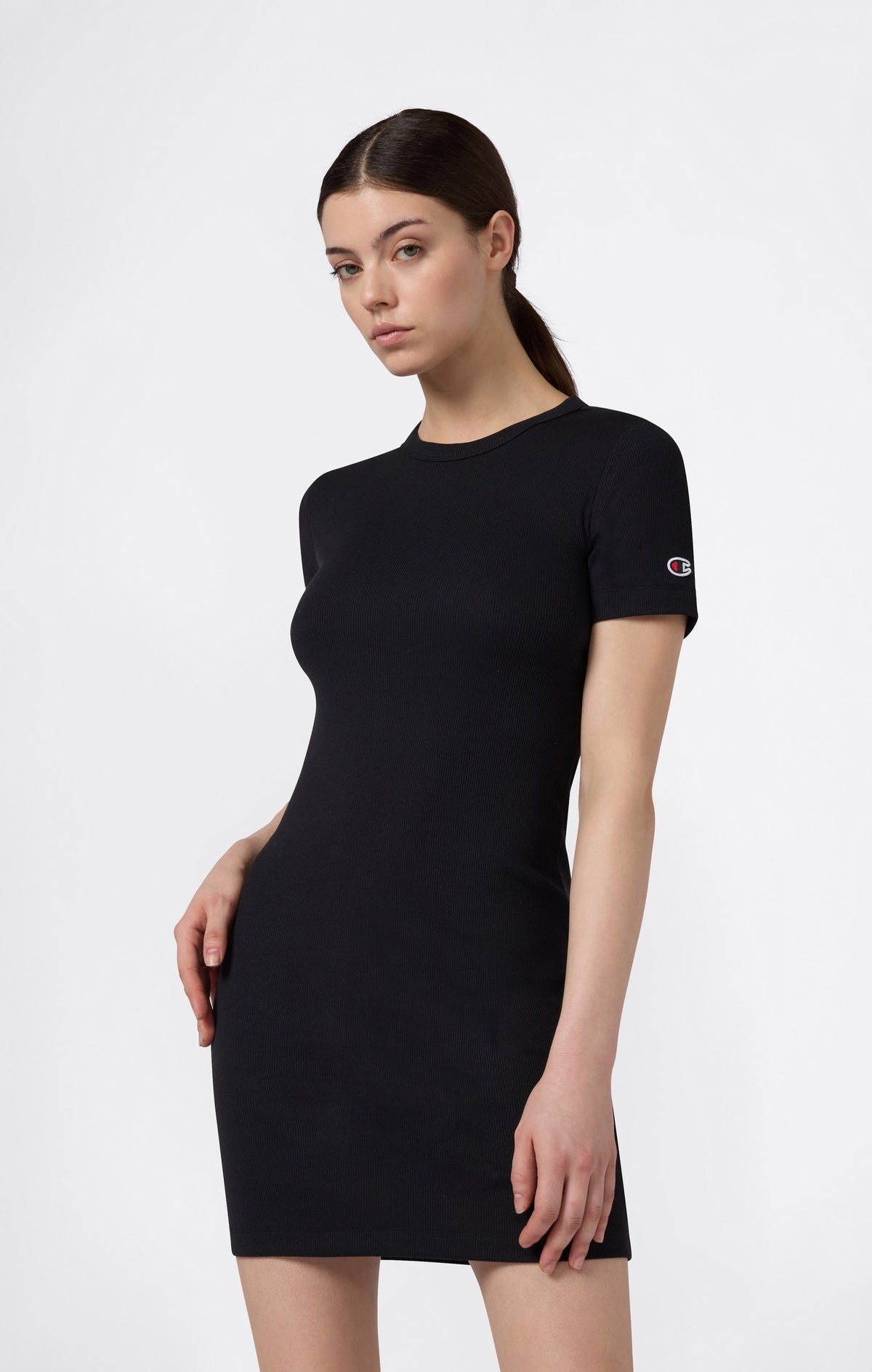 Robe en côte stretch pour femme Icons