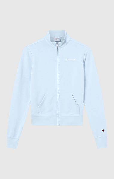 Women’s Lightweight Full Zip Sweatshirt with Contrast Logo Icons