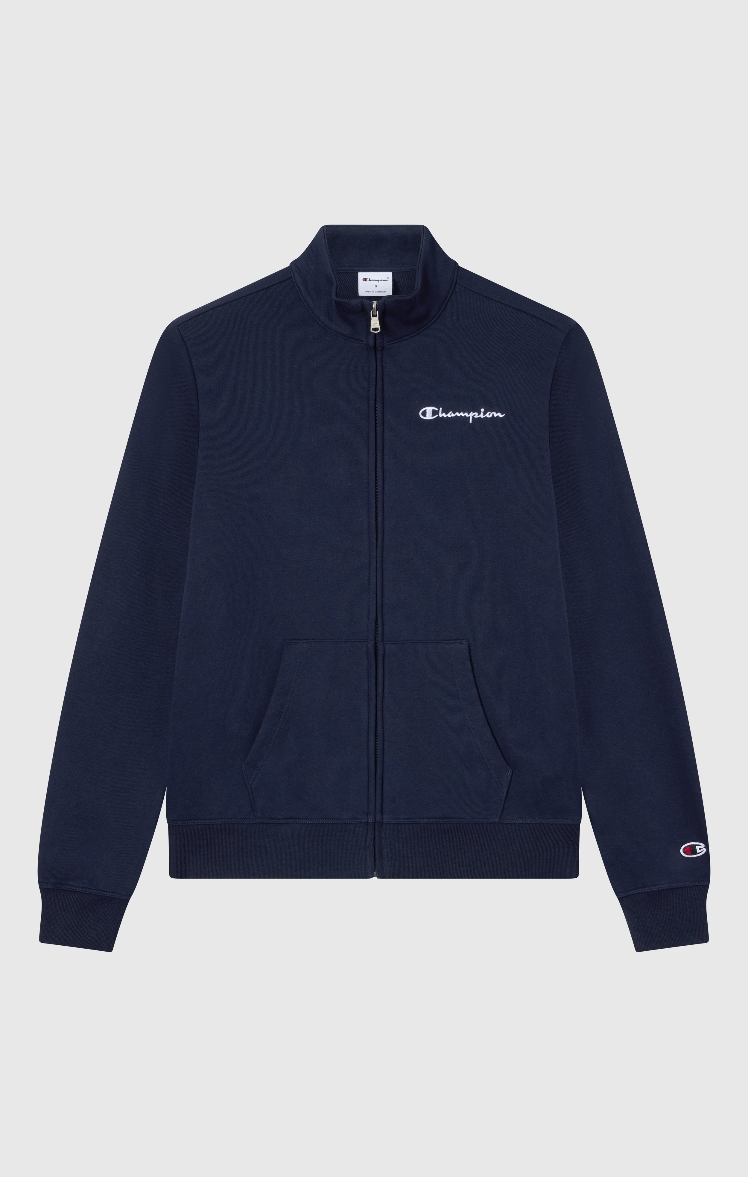 Sweat Léger à Zip Intégral avec Logo Contrasté pour Femme Icons