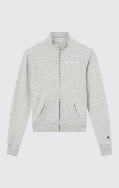 Women’s Lightweight Full Zip Sweatshirt with Contrast Logo Icons