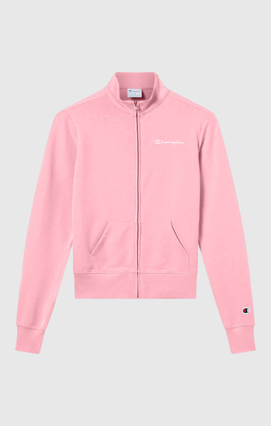 Women’s Lightweight Full Zip Sweatshirt with Contrast Logo Icons