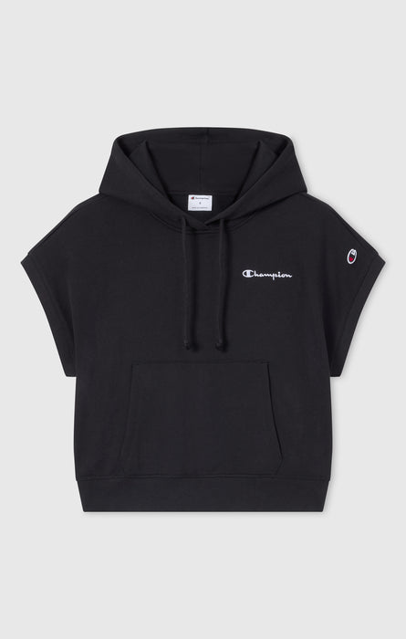 Women’s Lightweight Short Sleeve Hooded Sweatshirt Icons
