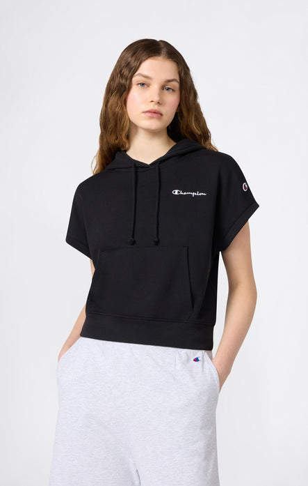 Leichter Damen Hoodie mit Kurzarm Icons