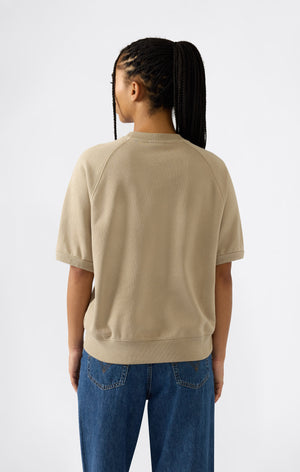 Women’s Lightweight Short Sleeve Crewneck Sweatshirt Icons