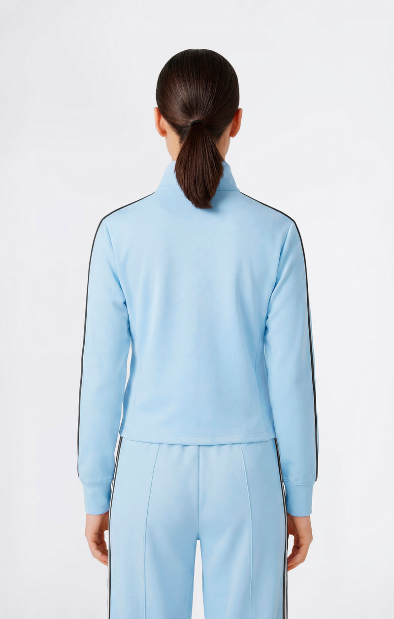 Leichte Damen Track Top mit durchgehendem Reißverschluss Icons