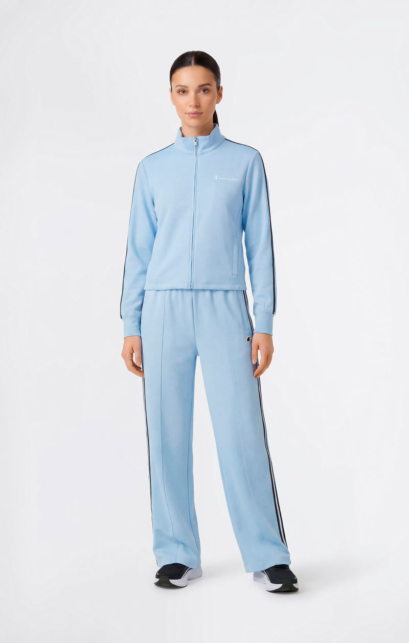 Leichte Damen Track Top mit durchgehendem Reißverschluss Icons