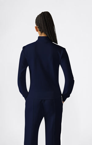 Leichte Damen Track Top mit durchgehendem Reißverschluss Icons