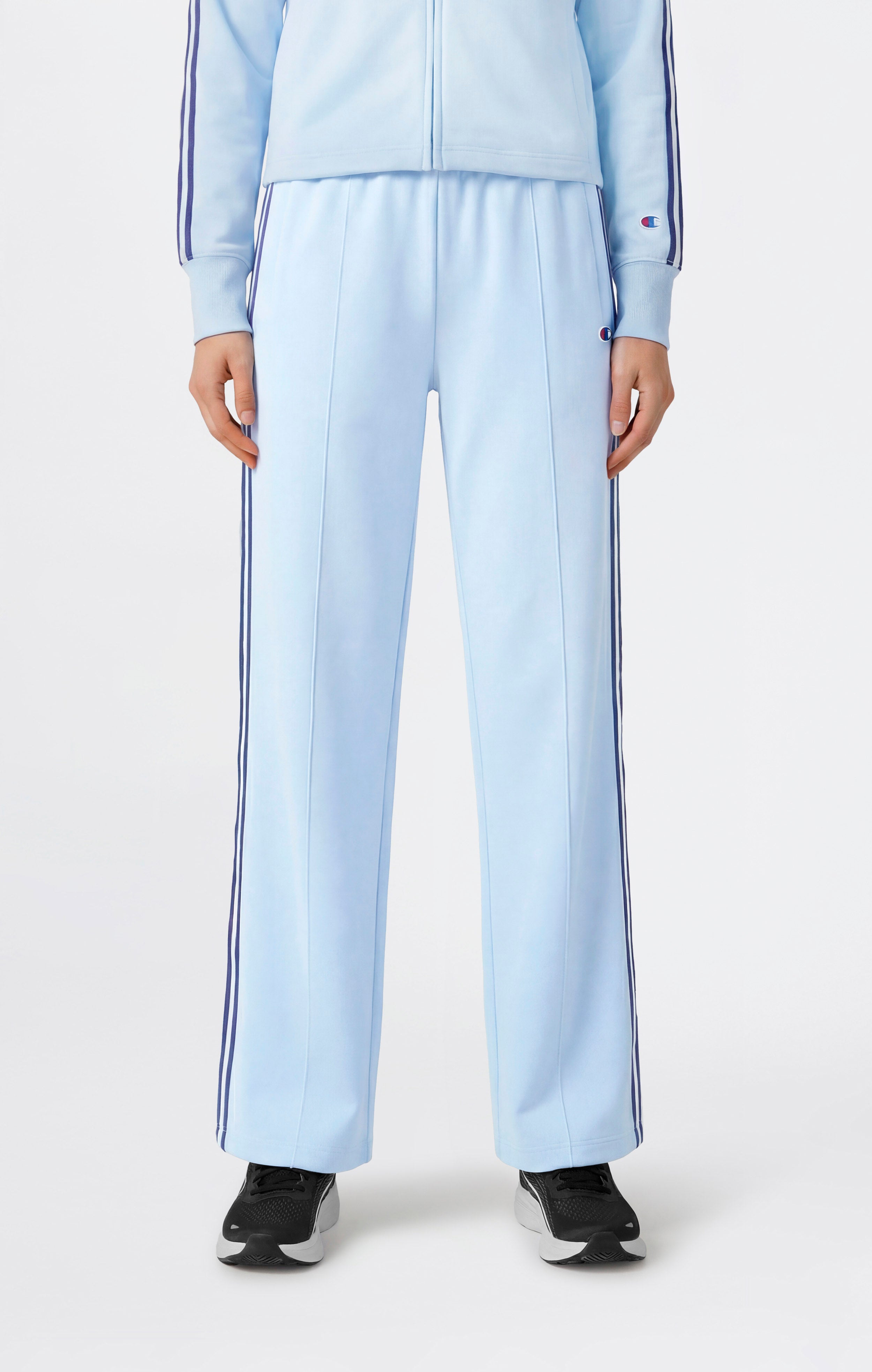 Track-Hose mit Weitem Bein für Damen Icons