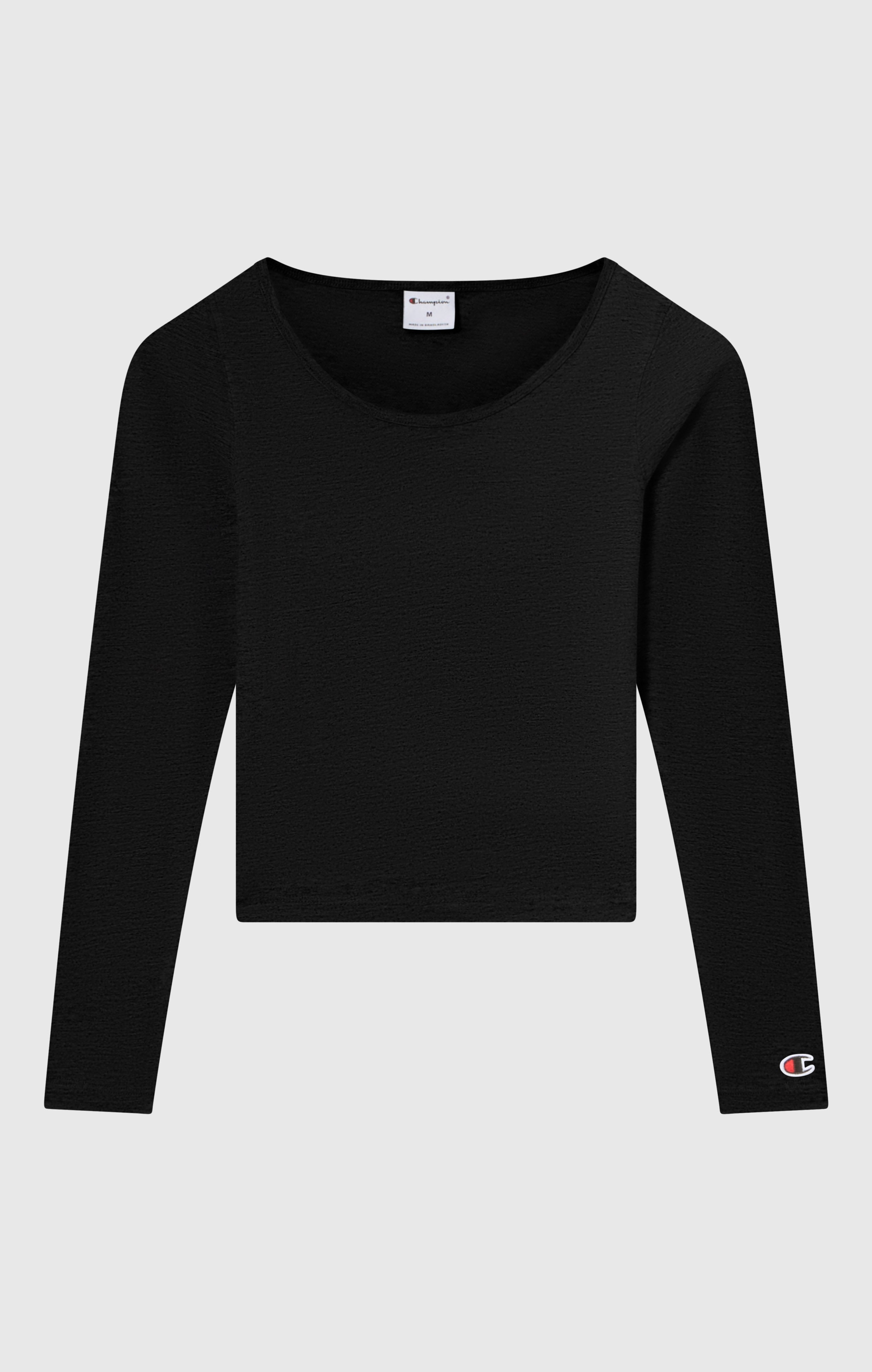 Damen Langarm-T-Shirt mit Rundhalsausschnitt