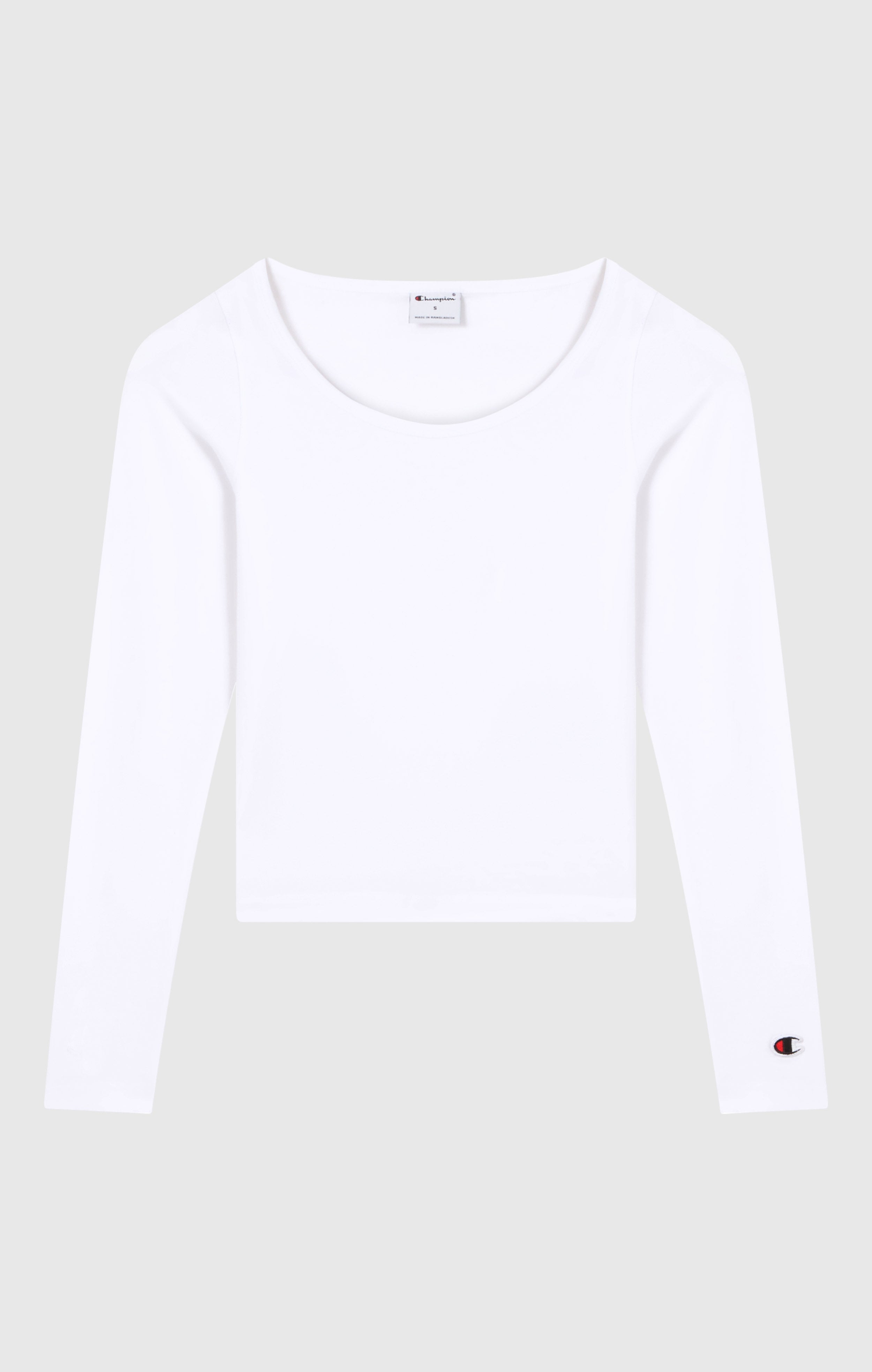 Damen Langarm-T-Shirt mit Rundhalsausschnitt